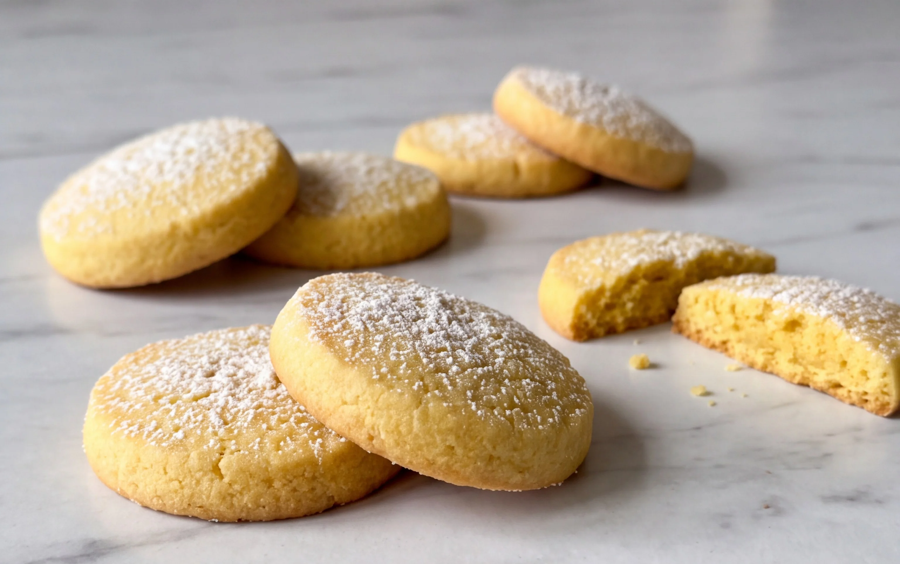Sablés fondants poudre de flan : douceur irrésistible